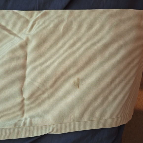 Cream/peach pinstripe pants, Jones New York Country - Picture 6 of 8